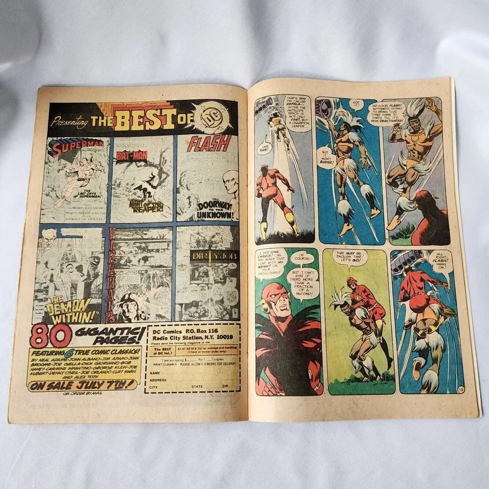 Super Friends #7 Oct 1977‎ Bronze DC Comics The Warning of the Wonder Twins Pt 1